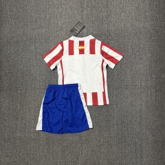 2025-26 Atlético Madrid Home Kids Football Jersey