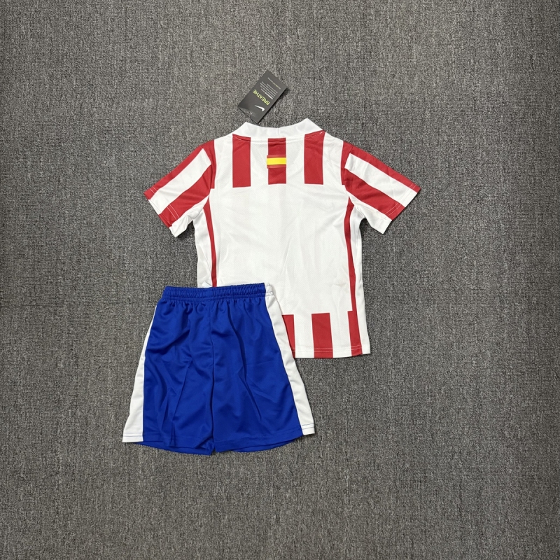 2025-26 Atlético Madrid Home Kids Football Jersey