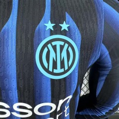 Player 2025-26 Inter Milan Home Long sleeves Football jersey