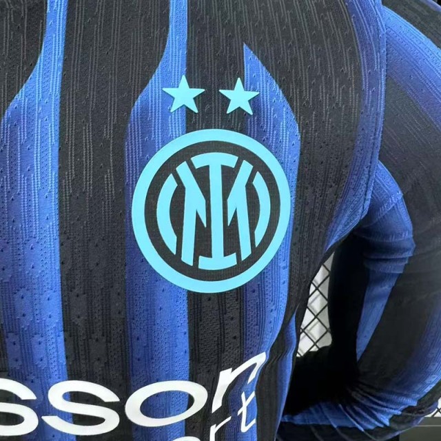 Player 2025-26 Inter Milan Home Long sleeves Football jersey