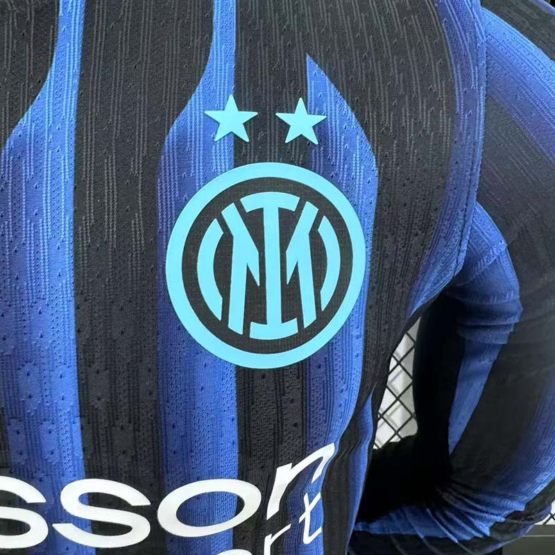 Player 2025-26 Inter Milan Home Long sleeves Football jersey