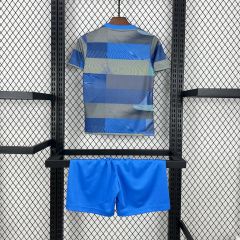 2025-26 Real Madrid Pre-match training suit Kids Football jersey