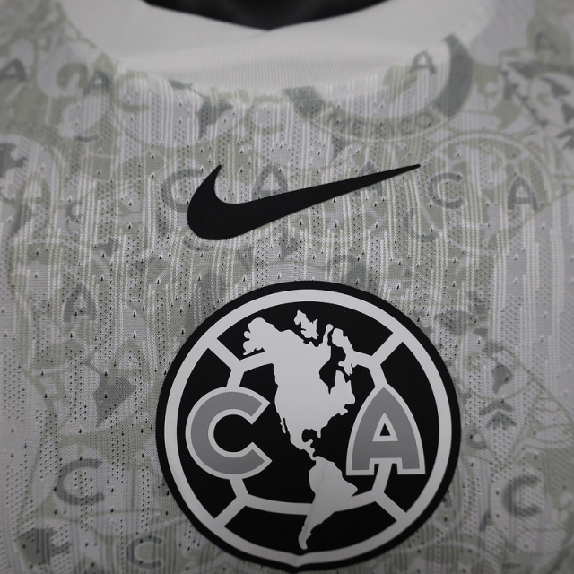Player 2024-25 Club America White Football jersey