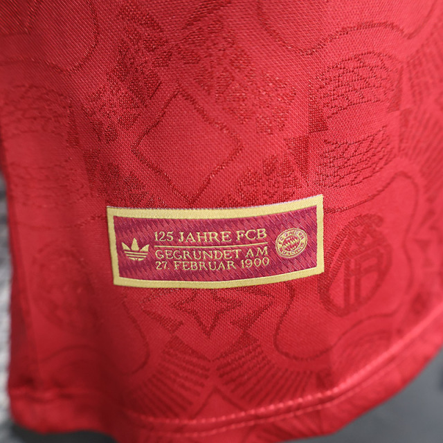 Player 2024-25 Bayern Munchen 125th anniversary Long sleeves Football jersey