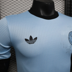 Player 2024-25 Germany 125th Anniversary Edition blue Football jersey