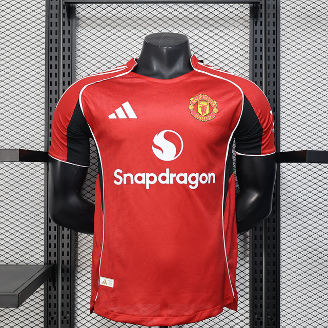 Player 2025-26 Manchester United Home Football jersey