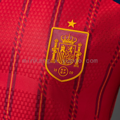 2026 World Cup Spain Home Long-Sleeve Player Version Jerseys S-4XL
