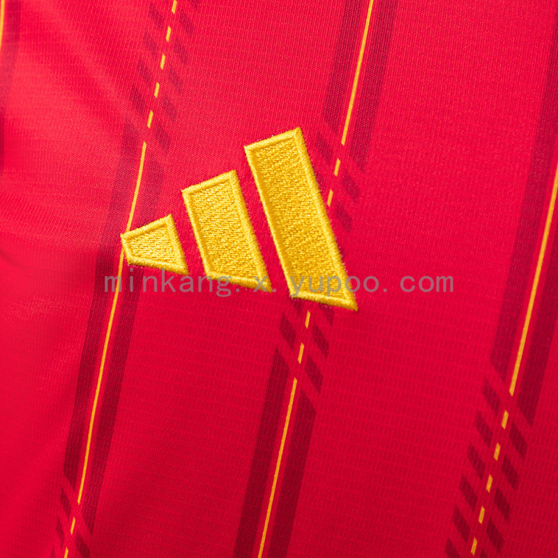 2026 World Cup Spain Home Long-Sleeve Jersey (Sizes S-4XL)