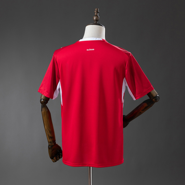 2026 World Cup Switzerland Home Fan version Jersey S-4XL