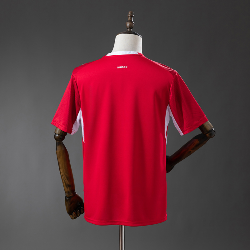 2026 World Cup Switzerland Home Fan version Jersey S-4XL