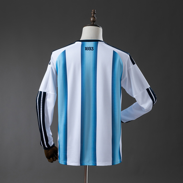 2026 World Cup Argentina  Home Long-Sleeve Jersey S-4XL