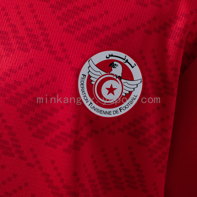 2026 World Cup Tunisia  Home Kids Kit Jersey Size 16-28