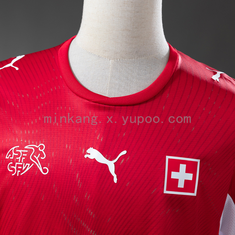 2026 World Cup Switzerland Home Fan version Jersey S-4XL