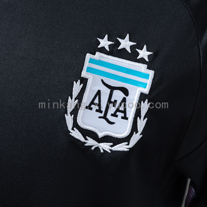 2026 World Cup Argentina Goalkeeper - Black Jersey S-4XL