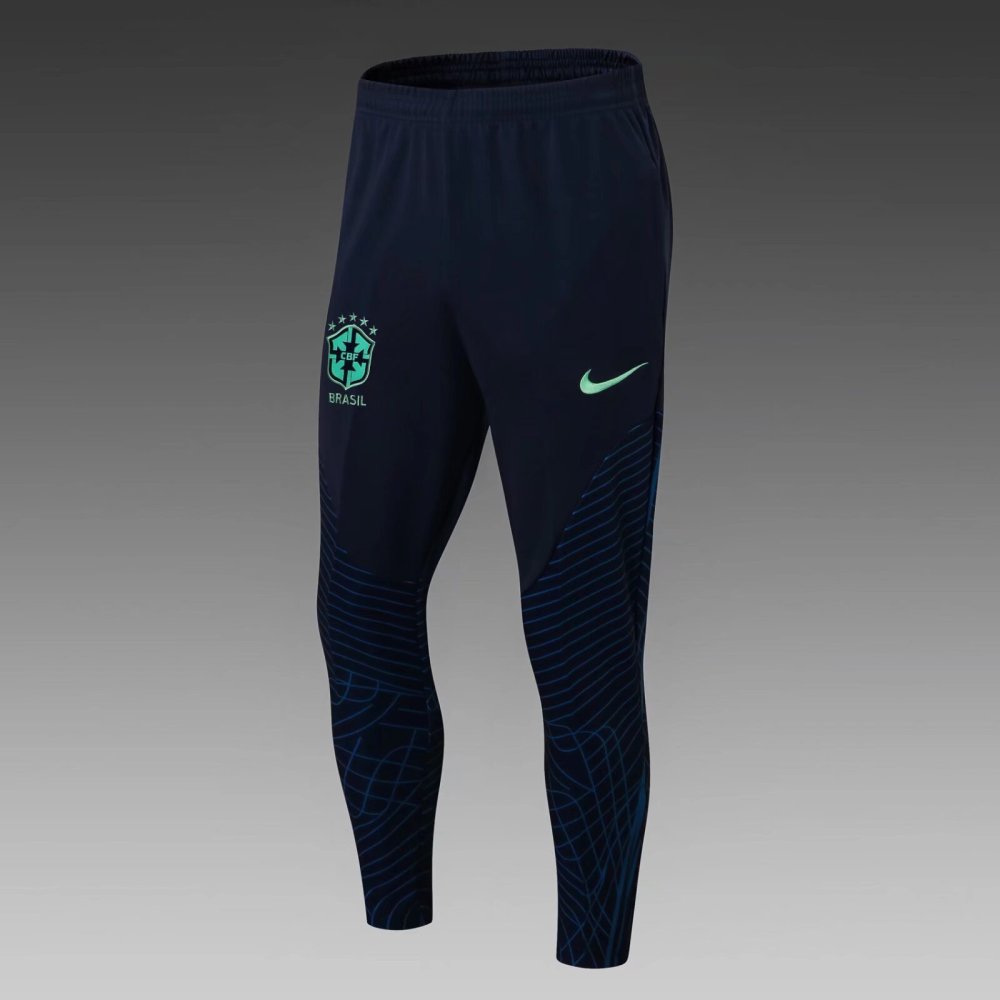 2022/2023 Brazilian half-pull training suit blue suit 1:1 Thai quality suit