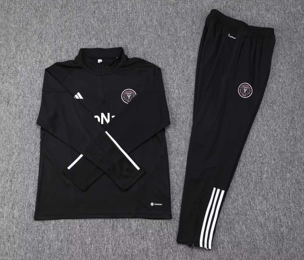 2023/2024 Miami Half Pull Training Wear Black Suit
