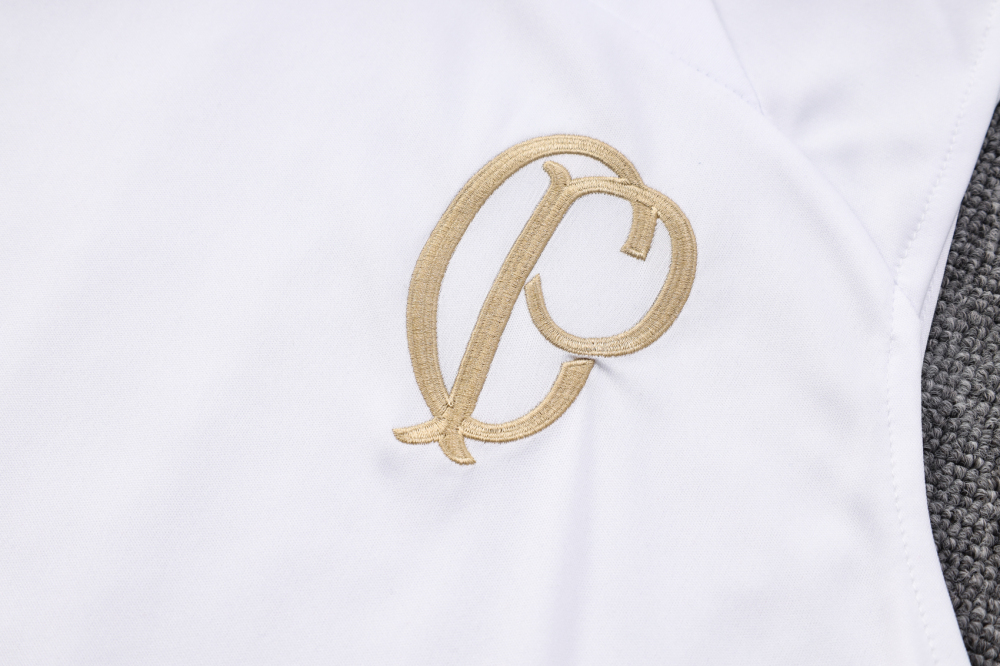 23-24 Corinthians white training vest set suit