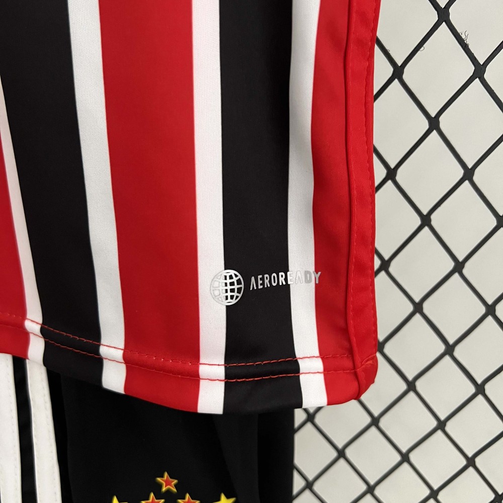 2023/2024 Sao Paulo Away Jersey 1:1 Thai Quality Kids