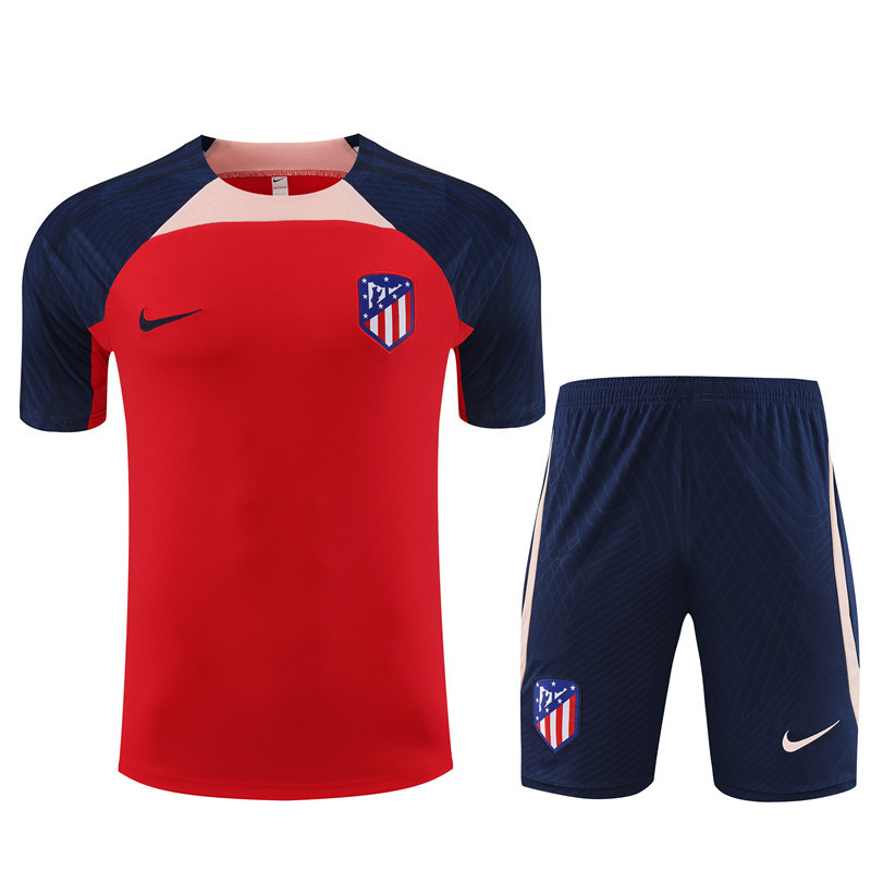 23-24 Short Sleeve Training Wear Atletico Red