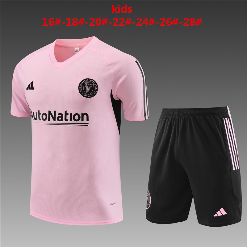 23-24 Short Sleeve Training Wear Miami Pink