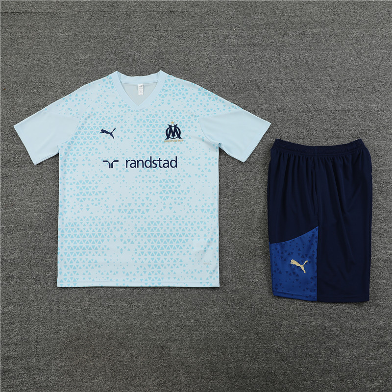 23-24 Olympic Marseille training-short sleeves