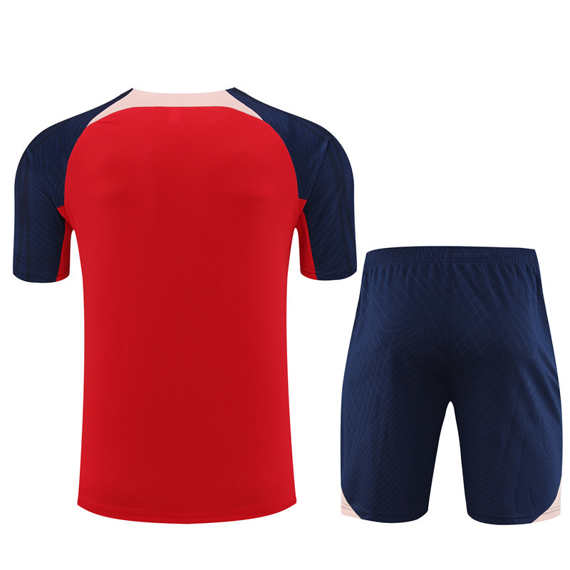 23-24 Short Sleeve Training Wear Atletico Red