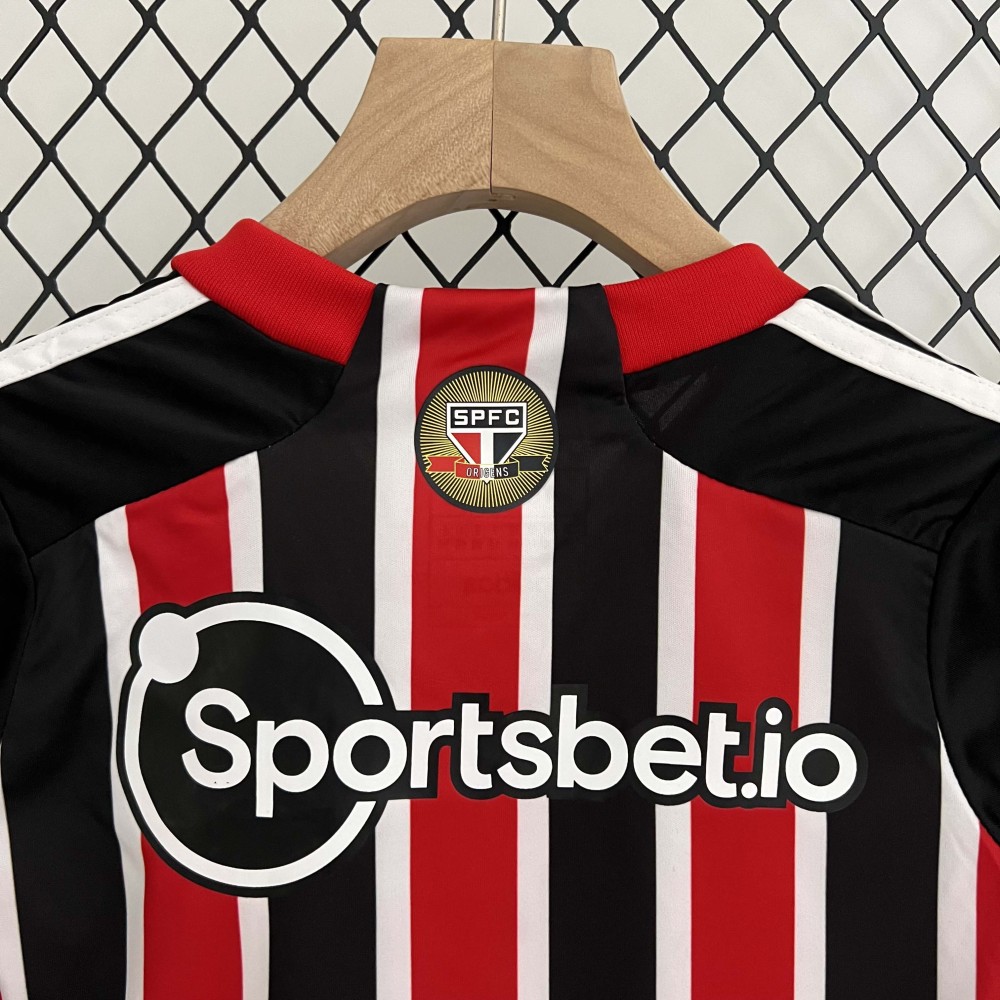 2023/2024 Sao Paulo Away Jersey 1:1 Thai Quality Kids