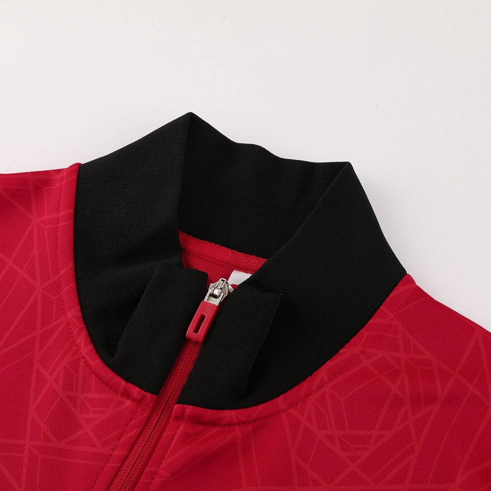 23-24 Manchester United 08 red jacket suit