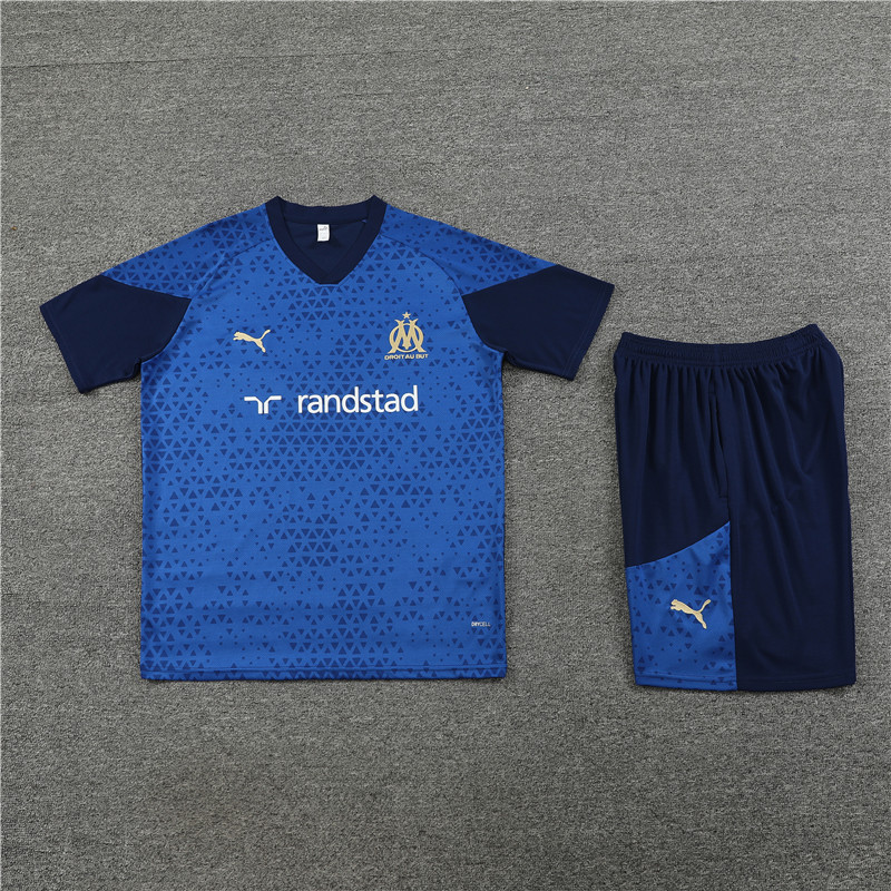 23-24 Olympic Marseille training-short sleeves