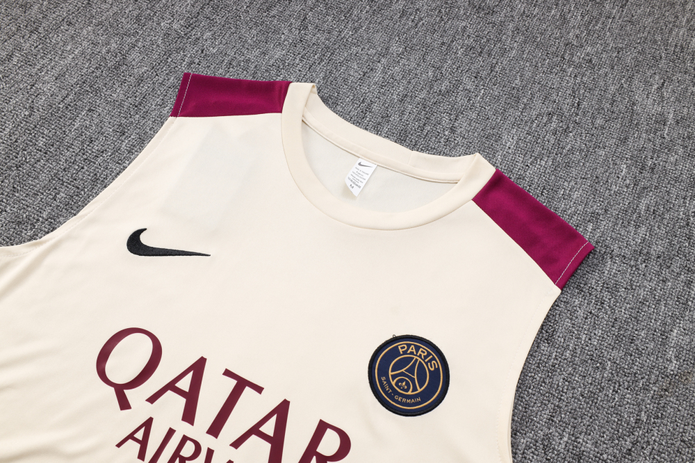 23-24 season psg sleeveless vest training wear