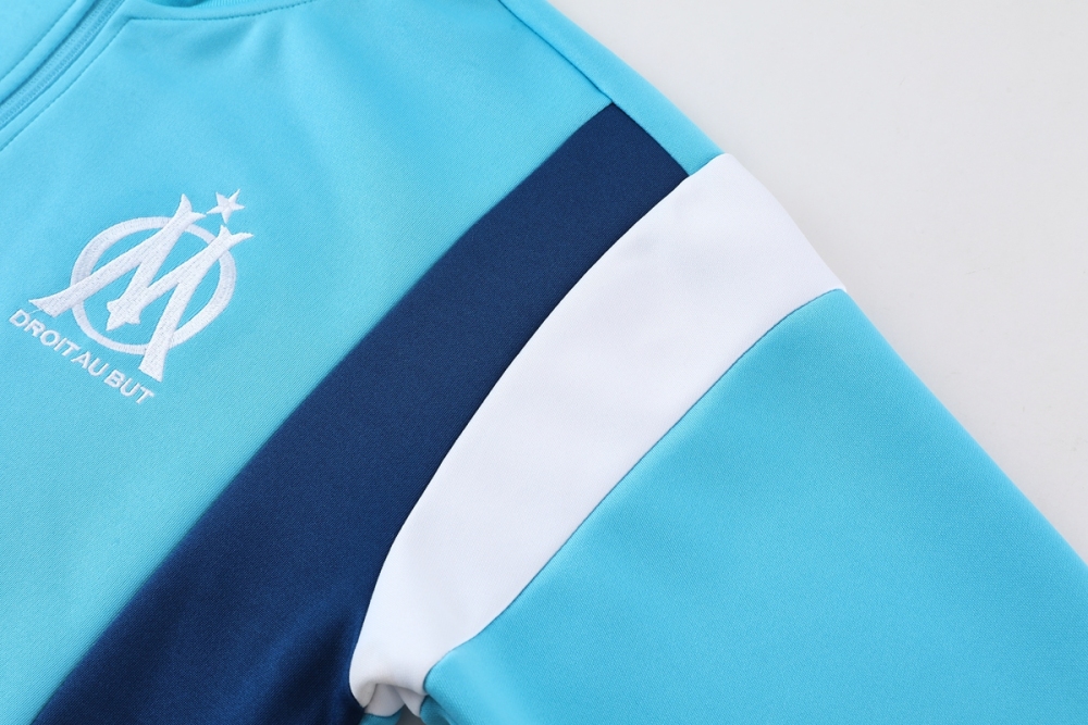 23-24 season Marseille 01 royal blue jacket suit