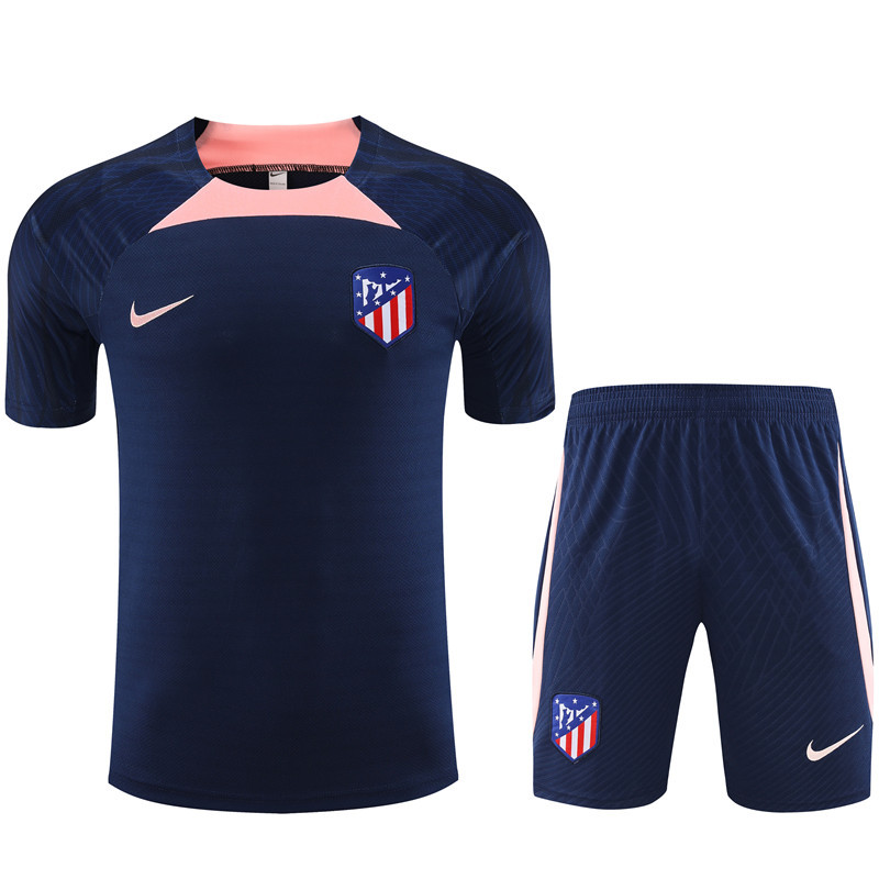 23-24 Short Sleeve Training Wear Atletico Blue
