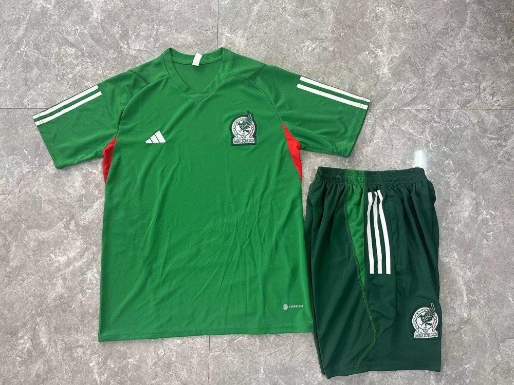 23-24 Mexican short-sleeved training uniform