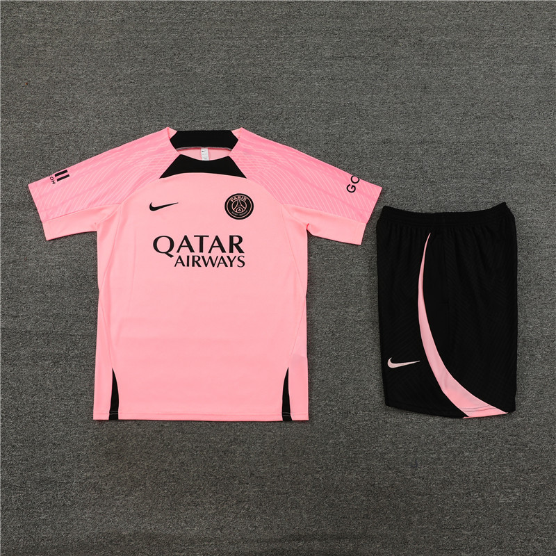 23-24 Short Sleeve Training Wear Paris Pink