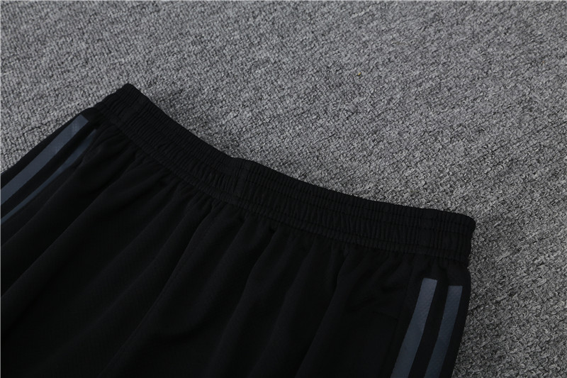 2023-24-Short-sleeved training jersey Real Madrid dark gray