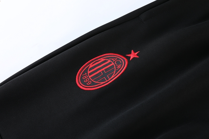 22-23 AC Milan black jacket suit
