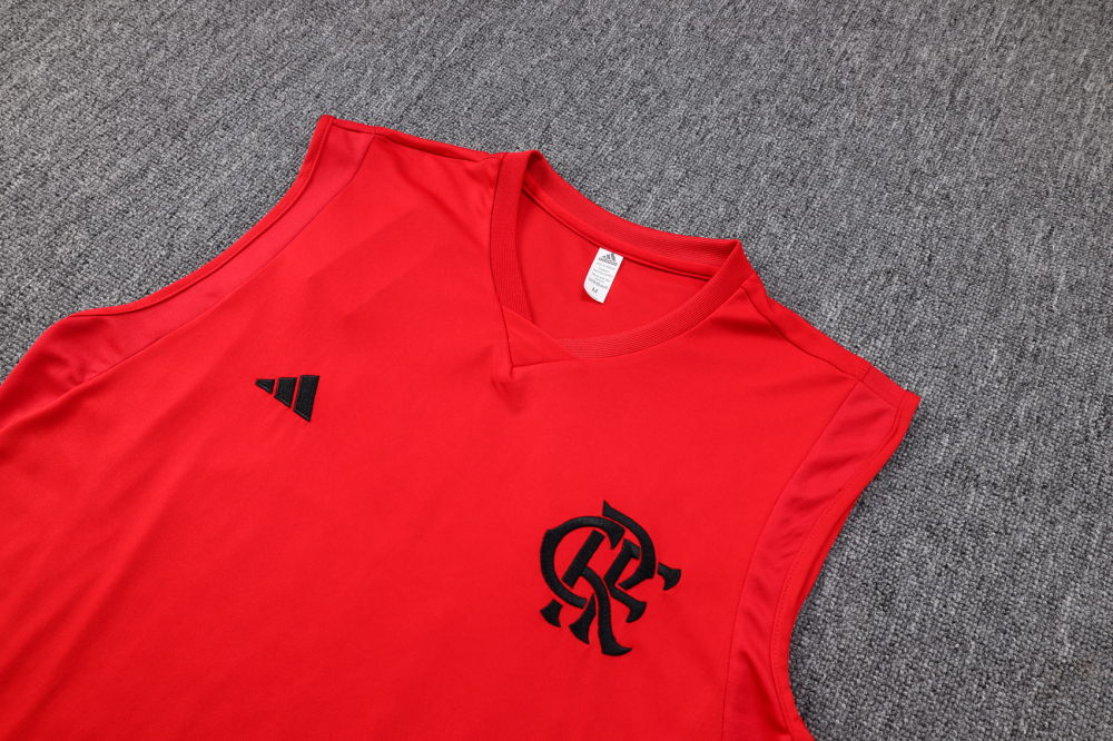 23-24 season Flamenco red training vest set
