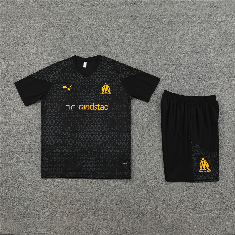 23-24-Short-sleeved training suit Marseille black