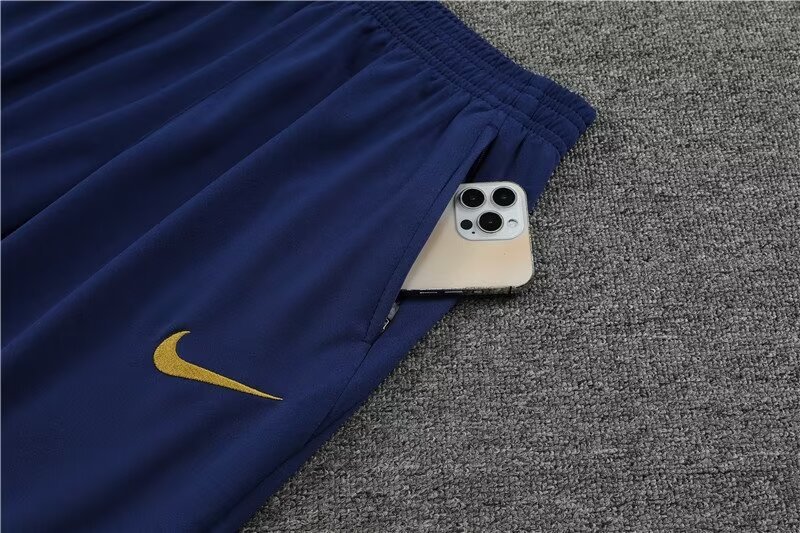 2023-2024 Portugal Half Pull Training Wear Green Football Shirt Set 1:1 Thai Quality