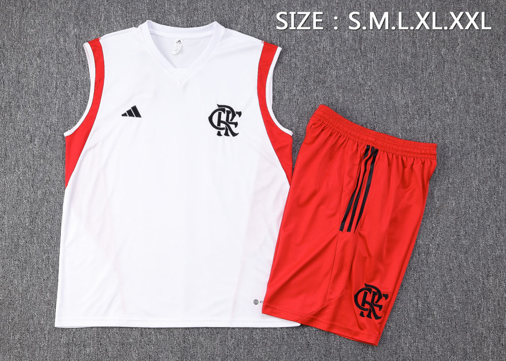 23-24 Flamenco white training vest set
