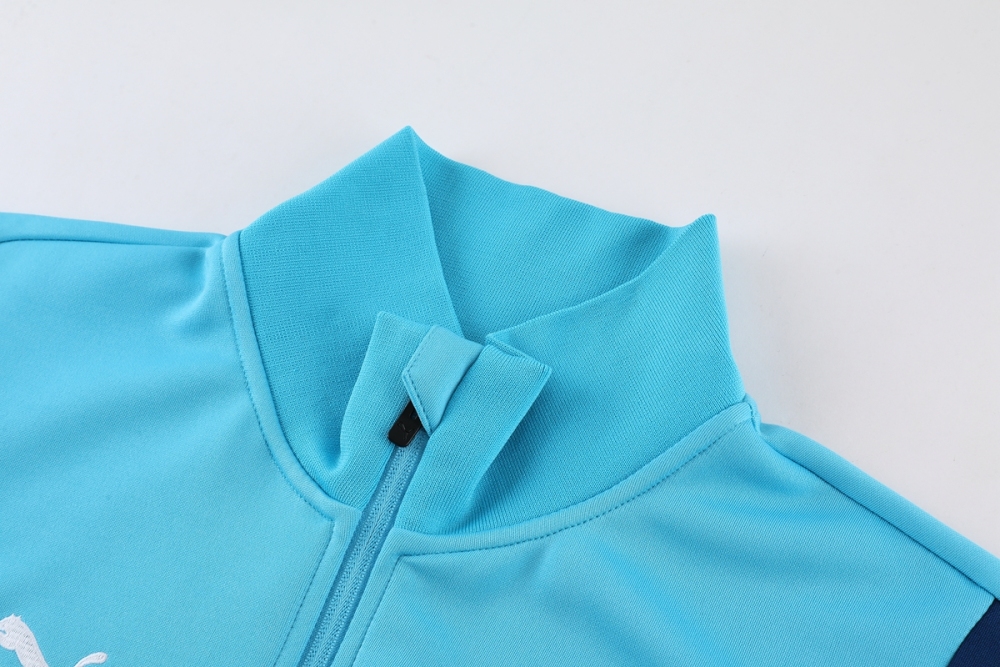 23-24 season Marseille 01 royal blue jacket suit
