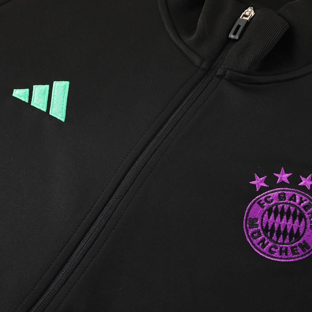 23-24 Bayern 05 black jacket suit