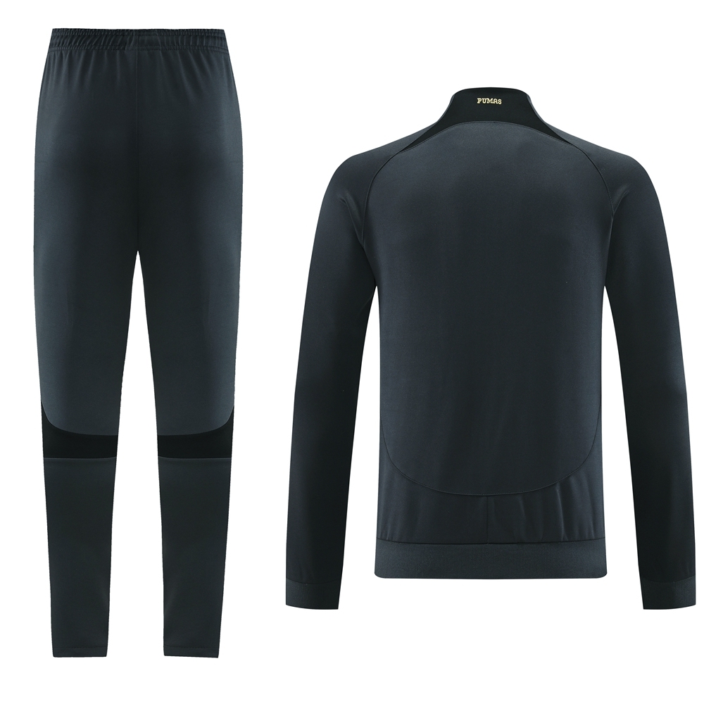 23-24 pumas unam 01 dark gray jacket suit