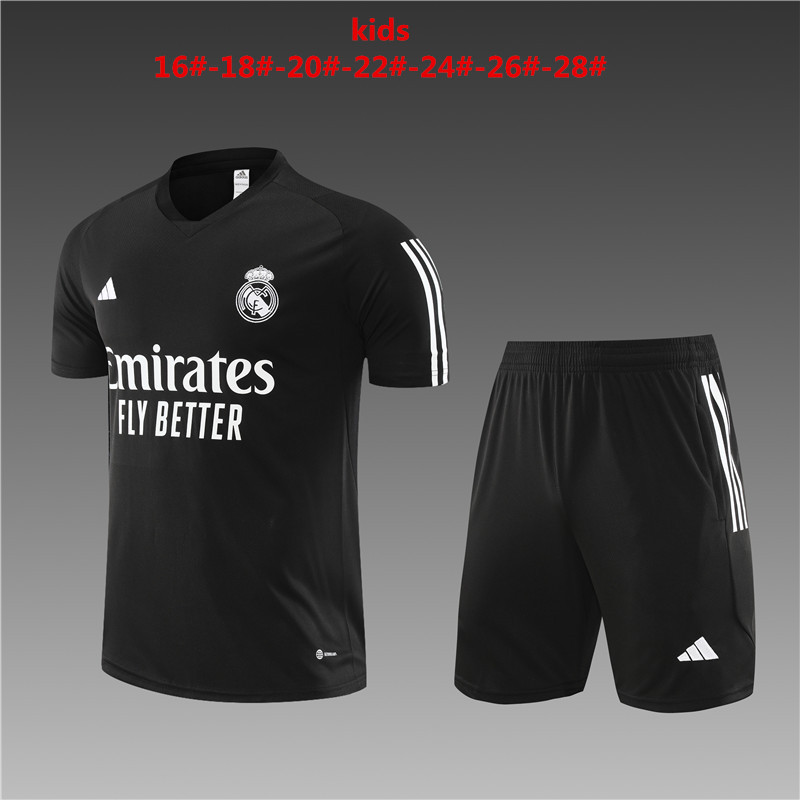 23-24 Real Madrid short-sleeved training uniform