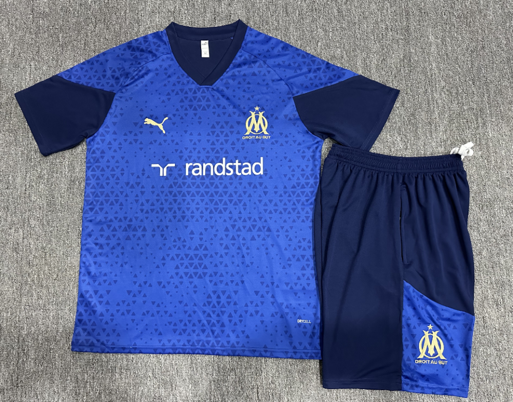 23-24 Olympic Marseille training-short sleeves