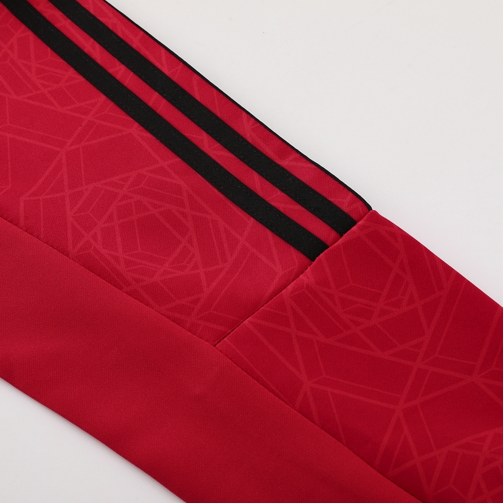 23-24 Manchester United 08 red jacket suit