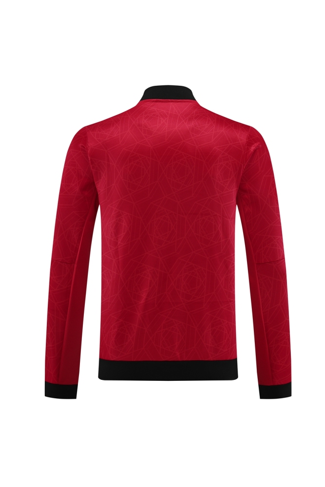 23-24 Manchester United 08 red jacket suit