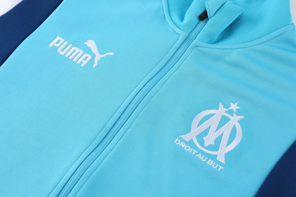 23-24 season Marseille 01 royal blue jacket suit