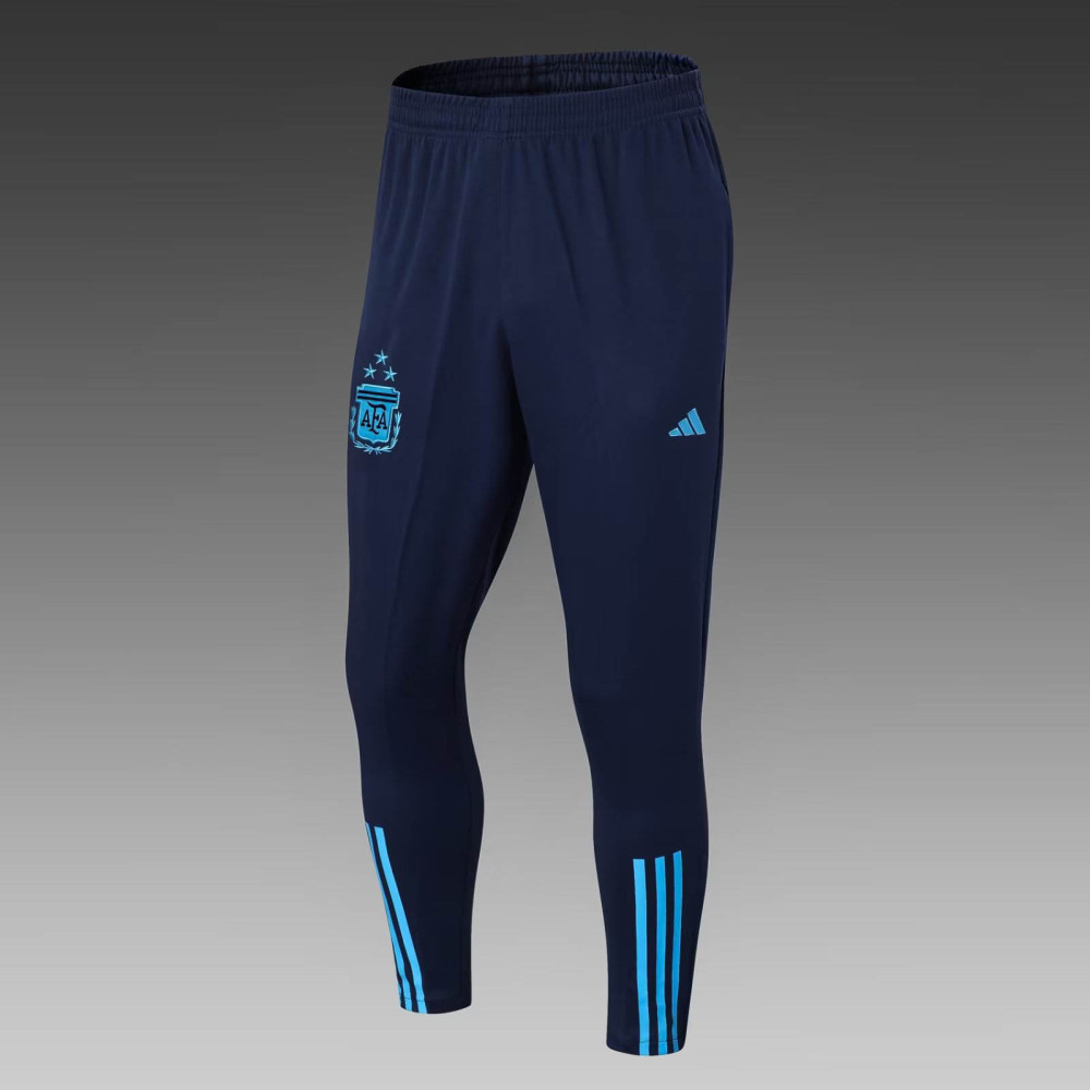 2022/2023 Argentina Half-Pull Training Suit Blue Jersey Set