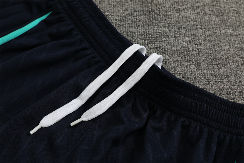 23-24-Short-sleeved training suit Barcelona royal blue
